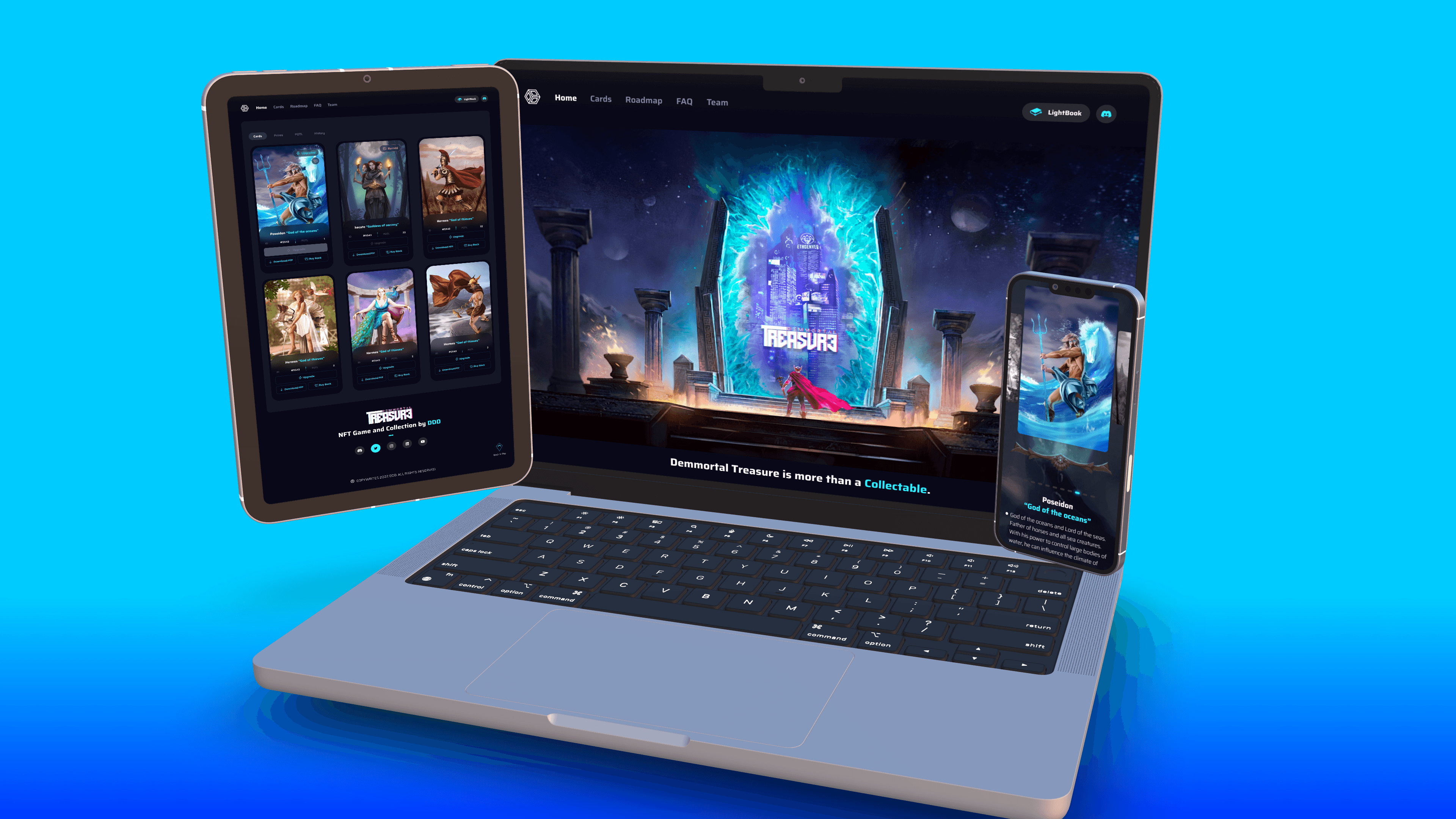 Demmortal treasure spila